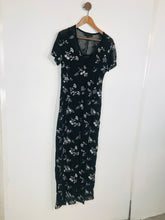 Load image into Gallery viewer, Karen Millen Women&#39;s Floral Maxi Dress | UK10 | Black
