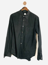 Load image into Gallery viewer, C.P. Company Men&#39;s Cotton Button-Up Shirt | 5 | Black
