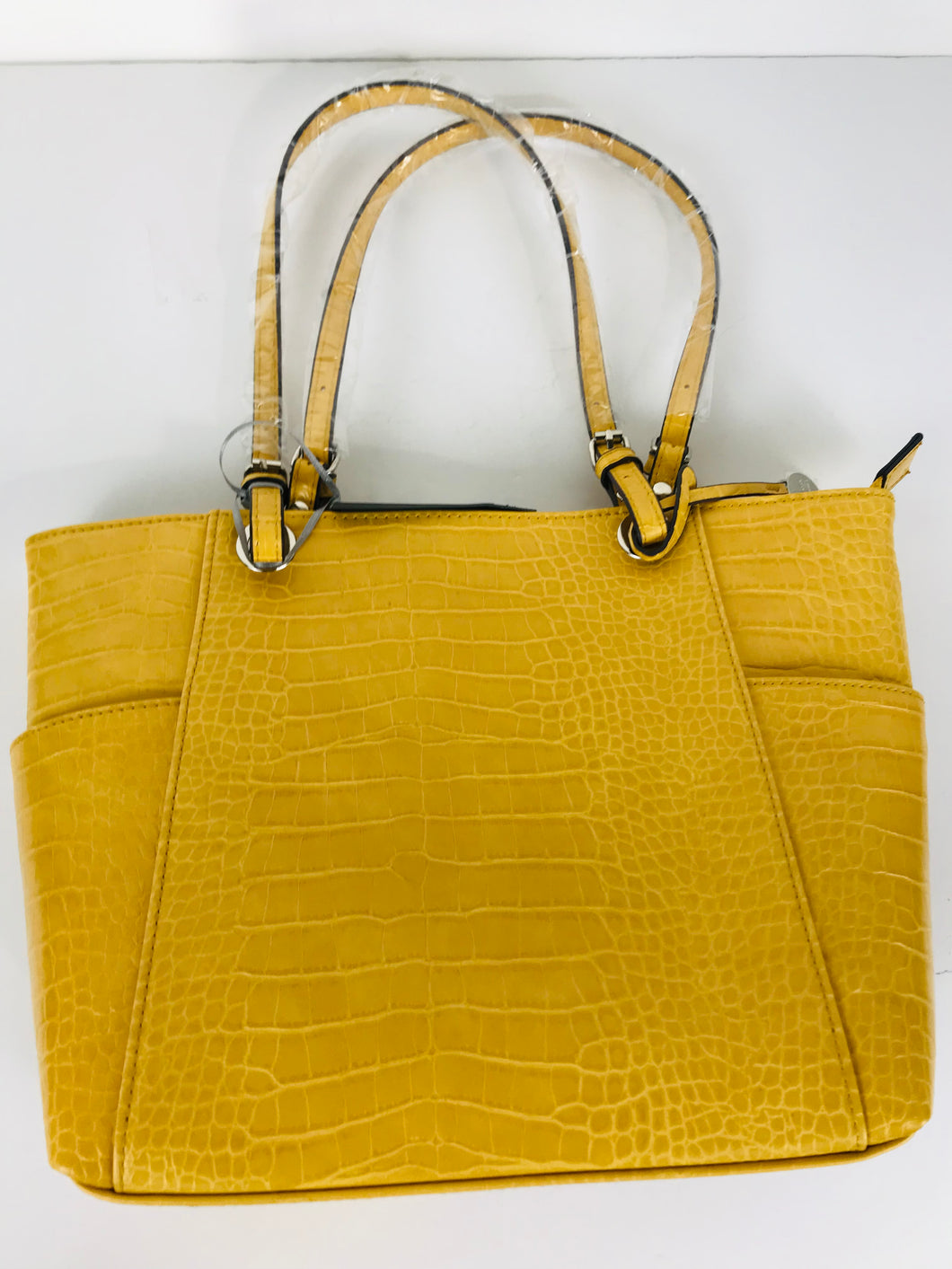 Laura Ashley Women's Snakeskin Shoulder Bag NWT | 15x10 | Yellow