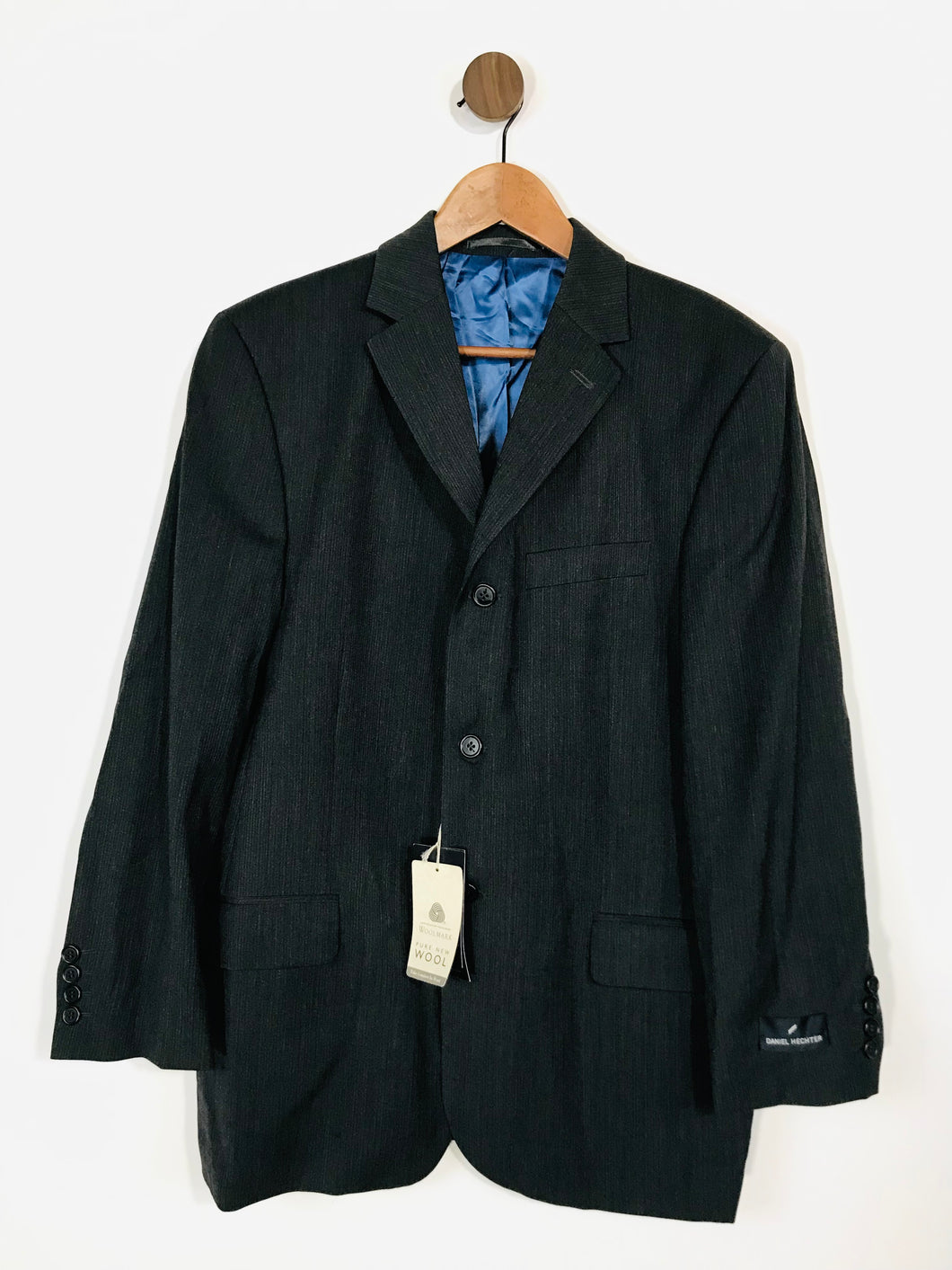 Daniel Hechter Men's Wool Blazer Jacket NWT | 40S | Grey