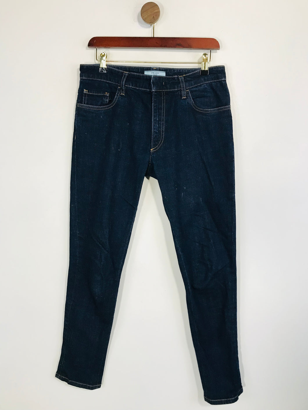Prada Women's High Waist Skinny Jeans | 26S | Blue