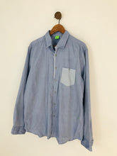 Load image into Gallery viewer, Hugo Boss Men’s Button Up Shirt | XXL | Blue
