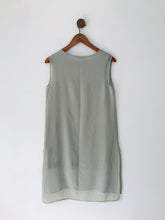 Load image into Gallery viewer, AllSaints Women’s Sleeveless Loose Fit Shift Dress | UK8 EU36 | Grey
