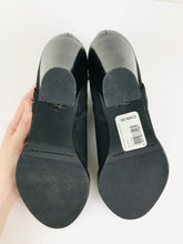 Load image into Gallery viewer, Mint Velvet Women&#39;s Leather Cowboy Boots | EU40 UK7 | Black
