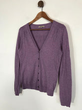 Load image into Gallery viewer, Kew Women&#39;s Cotton Buttoned Cardigan | M UK10-12 | Purple
