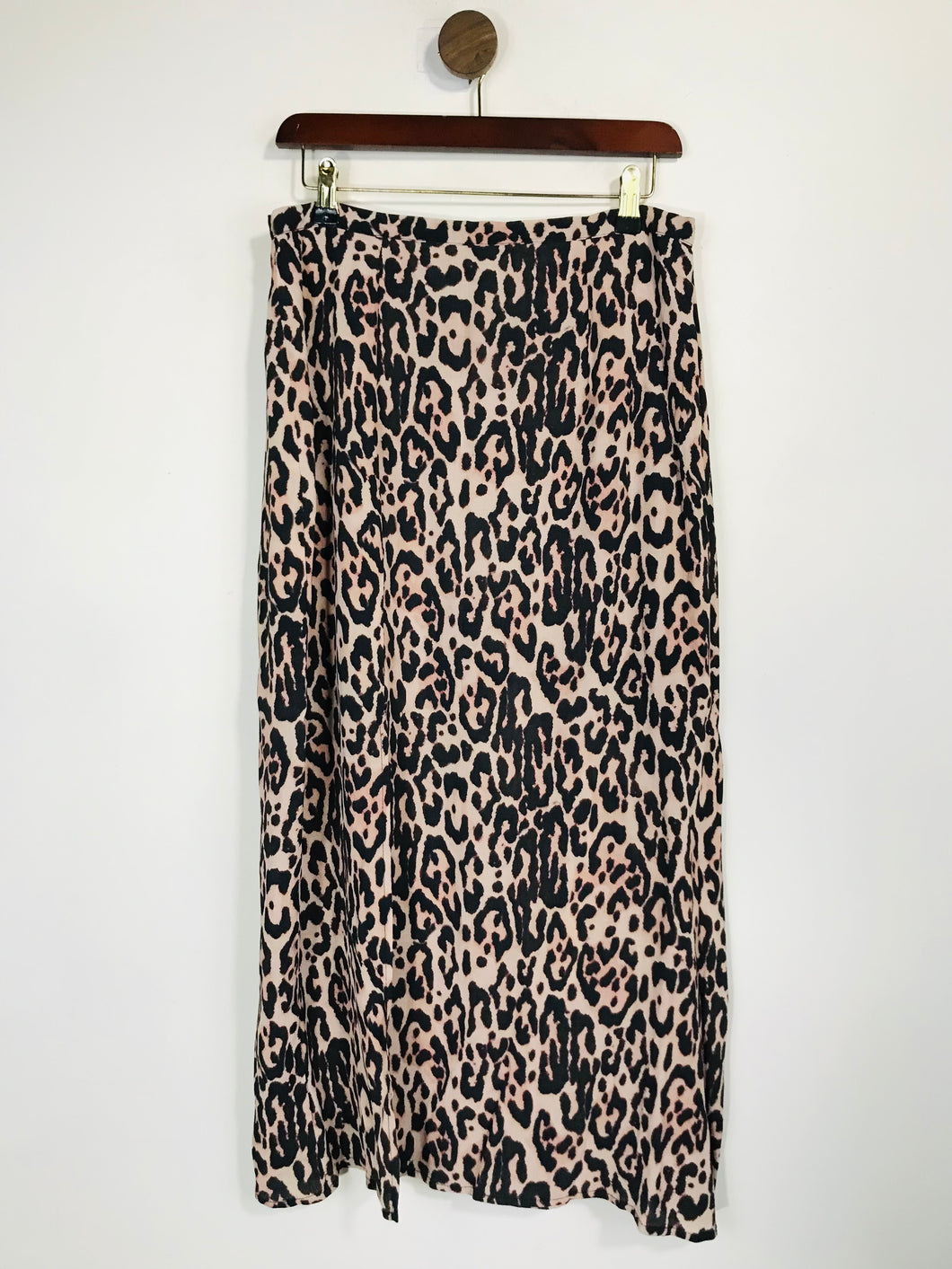 Lily and Lionel Women's Leopard Print Midi Skirt | M UK10-12 | Multicoloured