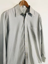 Load image into Gallery viewer, Brooks Brothers Men&#39;s Check Button-Up Shirt | 16 | White
