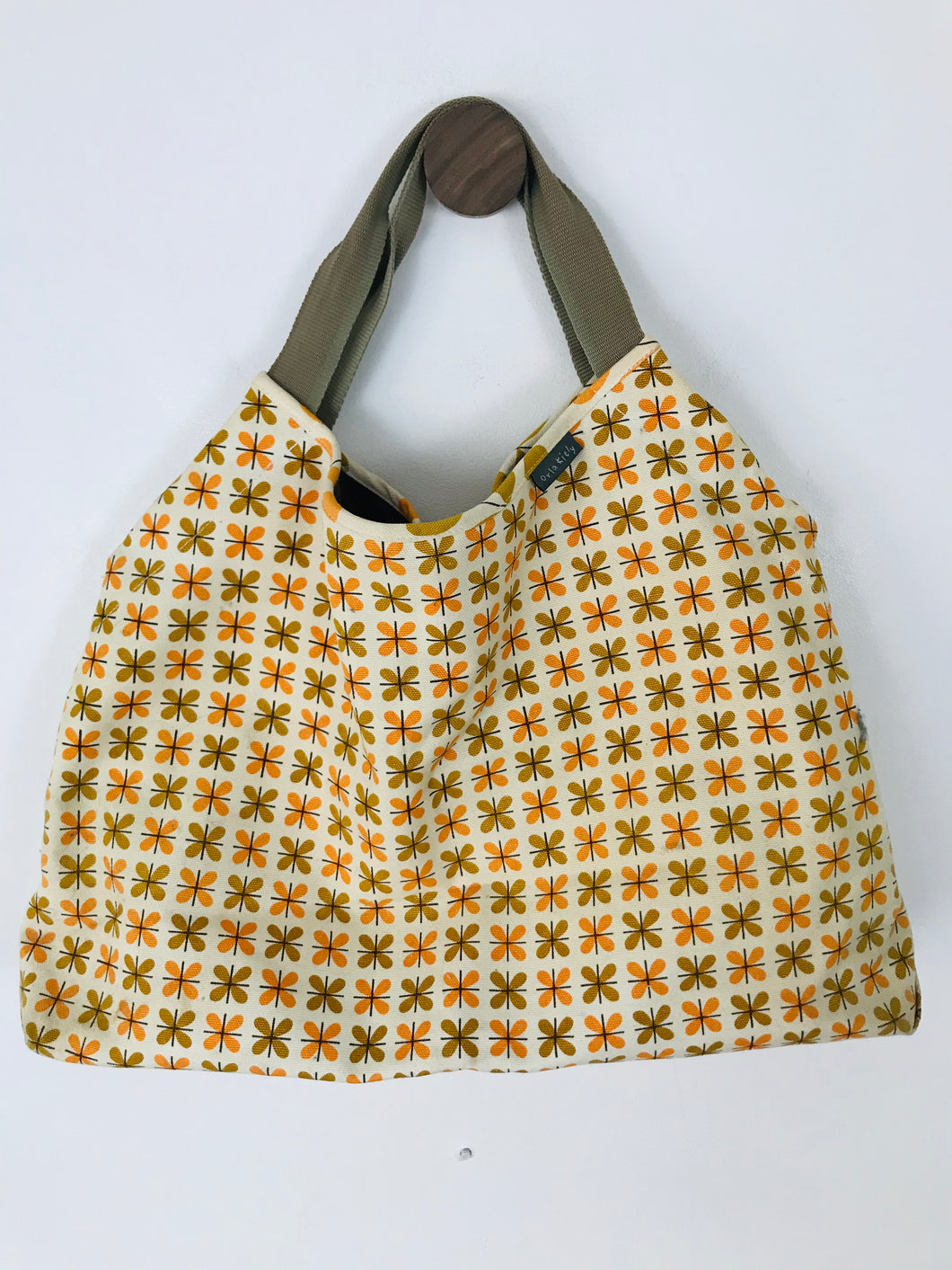 Orla Kiely Women’s Shoulder Tote Bag | Medium | Orange Brown