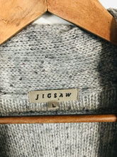 Load image into Gallery viewer, Jigsaw Women&#39;s Knit Jumper | L UK14 | Grey
