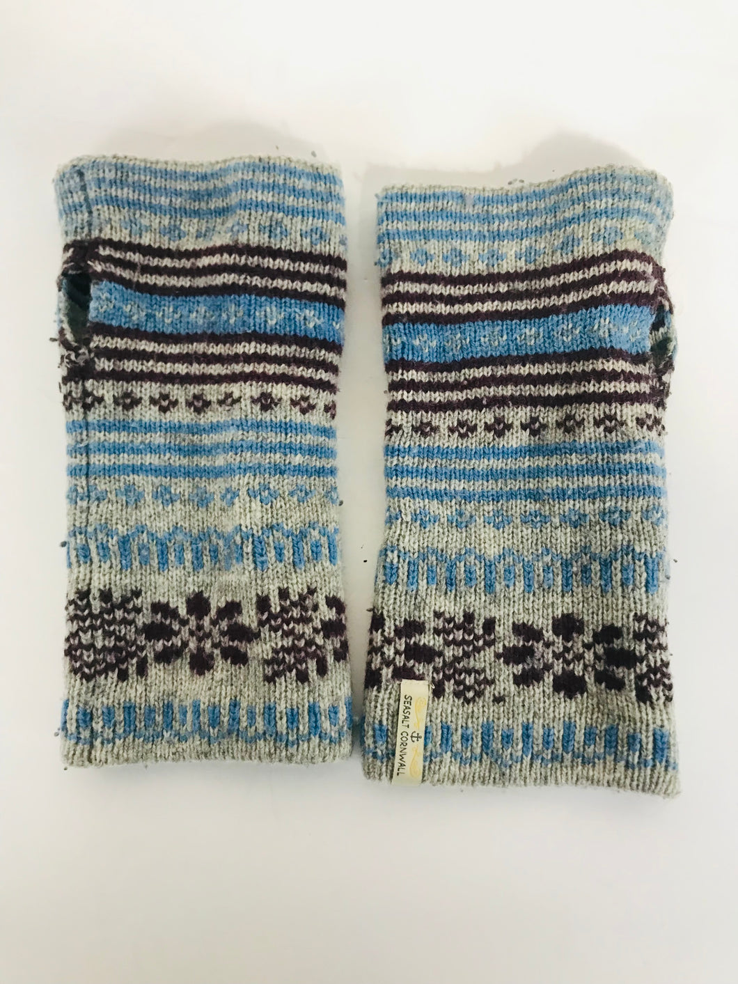 Seasalt Women's Knit Fingerless Mittens Gloves Other | One Size | Multicoloured