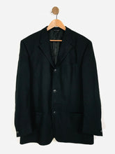 Load image into Gallery viewer, Gianni Versace Men&#39;s Wool Blazer Jacket | 54 | Black
