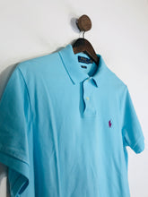 Load image into Gallery viewer, Ralph Lauren Women&#39;s Polo Shirt | L UK14 | Blue
