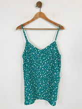 Load image into Gallery viewer, Monsoon Women&#39;s Floral Tank Top | L UK14 | Blue
