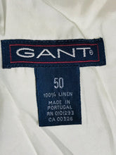 Load image into Gallery viewer, Gant Men&#39;s Linen Blazer Jacket | 50 | Blue
