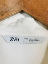 Load image into Gallery viewer, Zara Women&#39;s Silk Blouse | L UK14 | White
