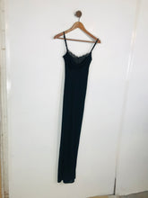 Load image into Gallery viewer, Karen Millen Women&#39;s Lace Sheer Maxi Dress | UK10  | Black
