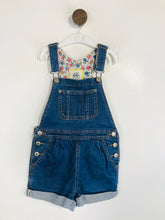 Load image into Gallery viewer, Mini Boden Kid&#39;s Denim Dungarees | 5-6 Years | Blue
