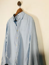 Load image into Gallery viewer, Denham Men&#39;s Smart Button-Up Shirt | L | Blue
