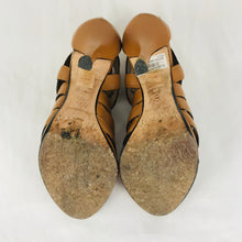 Load image into Gallery viewer, Karen Millen Cardinal Heeled Sandals | EU39 UK6 | Brown
