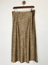 Load image into Gallery viewer, J. Crew Women&#39;s Leopard Print A-Line Skirt | M UK10-12 | Multicoloured
