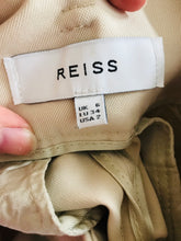 Load image into Gallery viewer, Reiss Women’s Relaxed Fit Tapered Trousers | UK6 | Cream Beige
