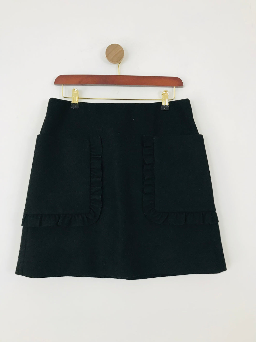 COS Women's Wool Blend Mini Skirt | 38 UK10 | Black